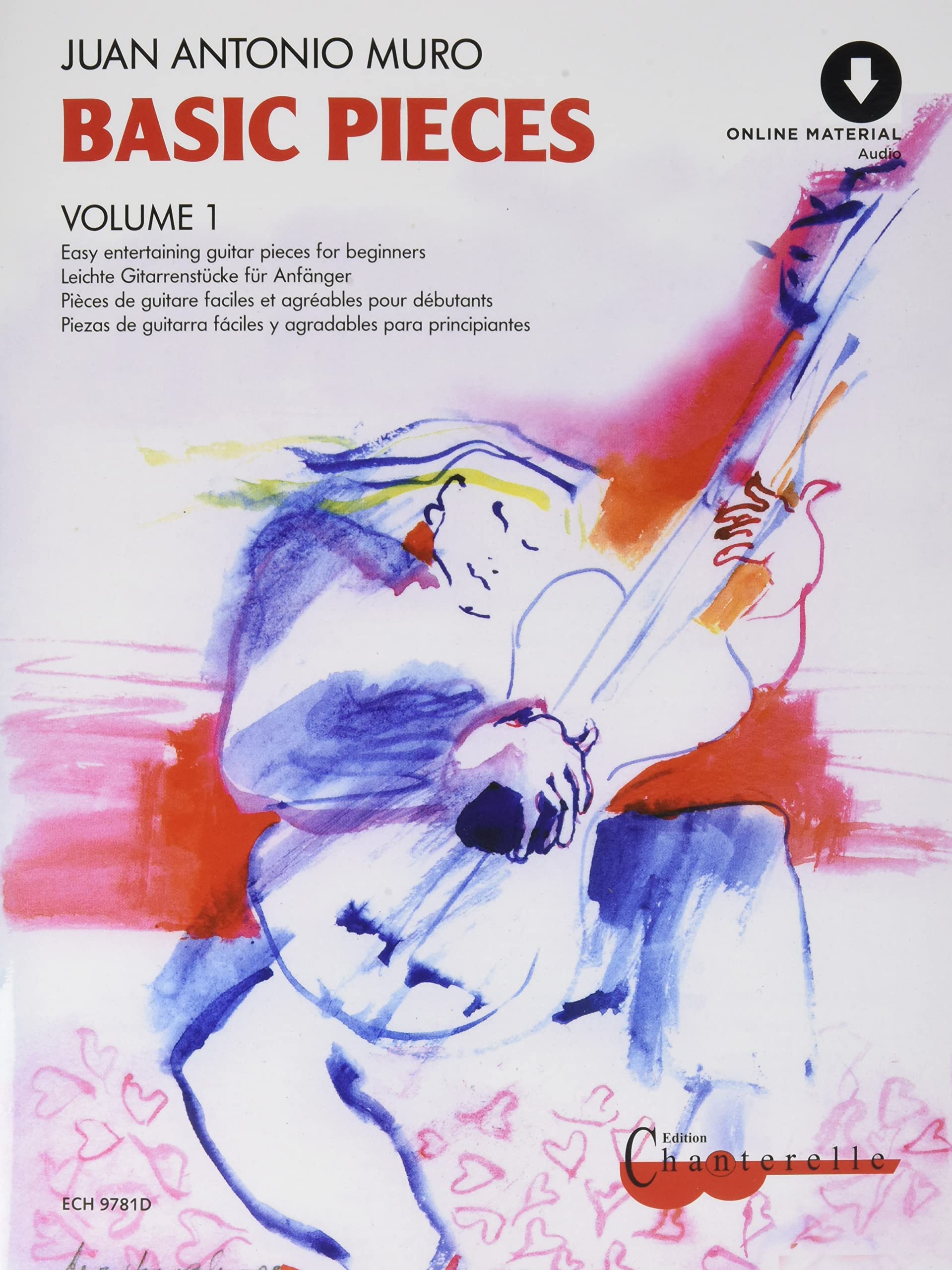Basic Pieces: Easy entertaining guitar pieces for beginners. Band 1. Gitarre. Online Material Pop culture
