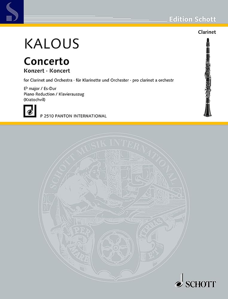 Concerto Eb major: clarinet and orchestra. Réduction pour piano. book