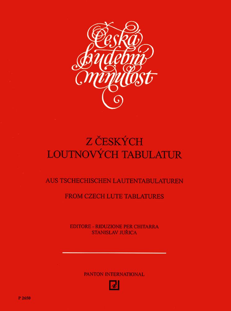 Aus tschechischen Lautentabulaturen: guitar. book
