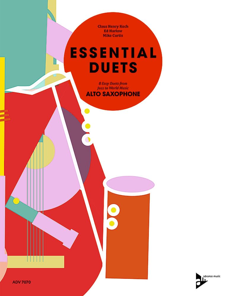 Essential Duets: 8 Easy Duets from Jazz to World Music. 2 Alt-Saxophone. Spielpartitur. Sheet Music
