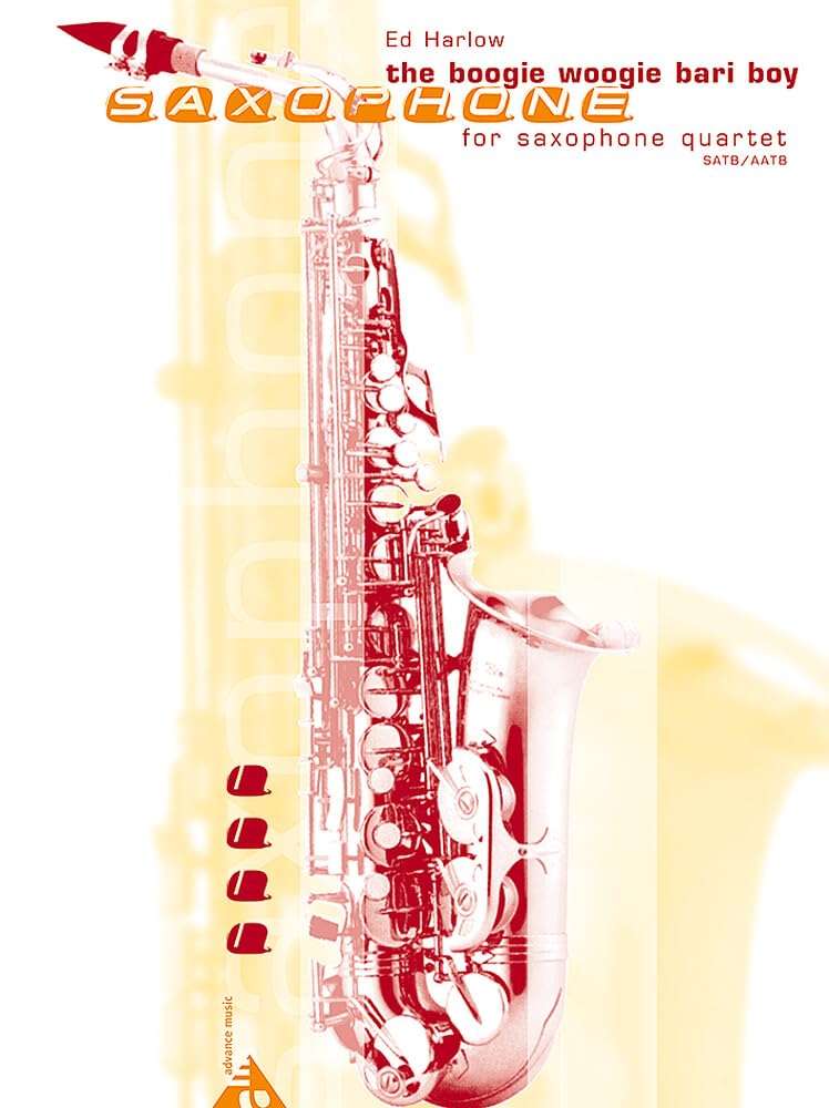 The Boogie Woogie Bari Boy: 4 Saxophone (AATBar / SATBar). Partitur und Stimmen. Sheet Music