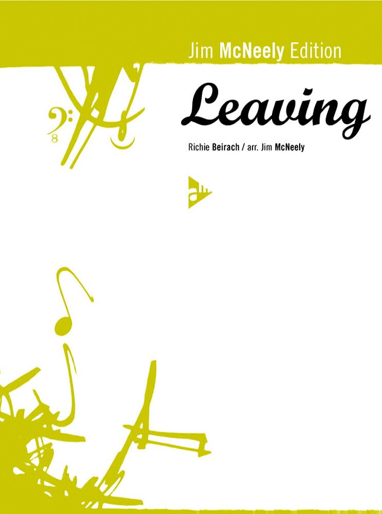 Leaving: G Major, F Major. big band with solo-voice. Partition. book