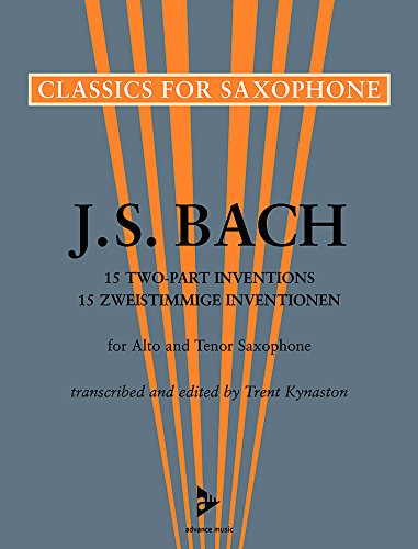 15 TWO-PART INVENTIONS SAXOPHONE Sheet Music