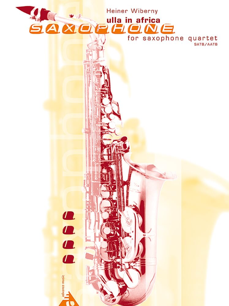 Ulla in Africa: Afro-Funk. 4 Saxophone (SATBar/AATBar). Partitur und Stimmen. Sheet Music