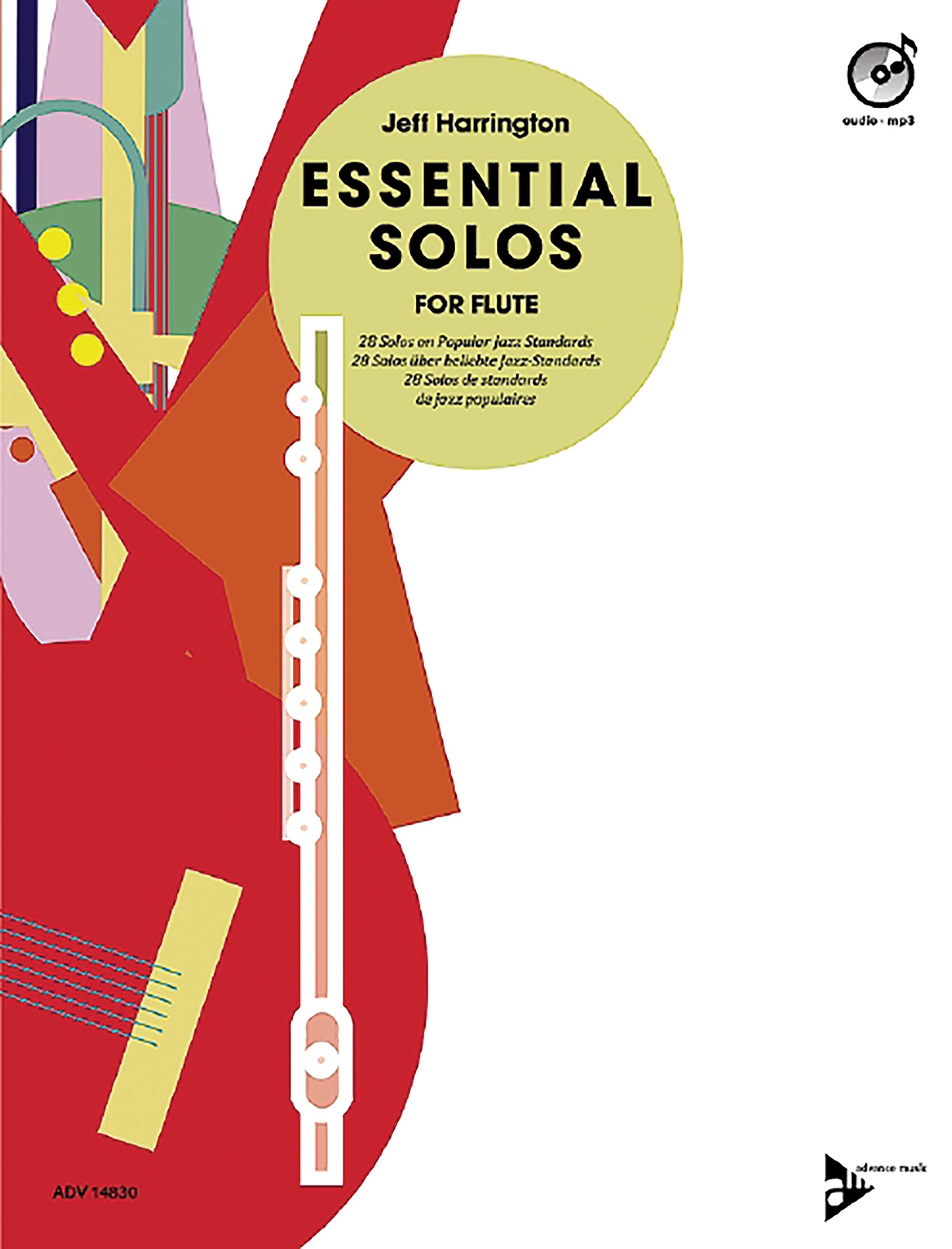 Essential Solos for Flute: 28 Solos über beliebte Jazz-Standards. Flöte. Sheet Music