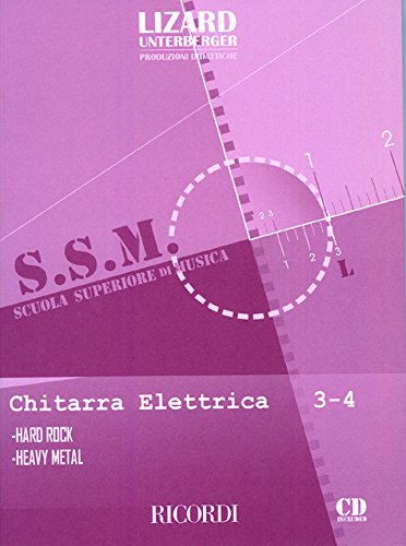 Chitarra elettrica: hard rock e heavy metal - guitare +cd book