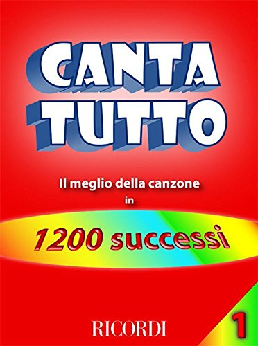 Cantatutto piano, voix, guitare book