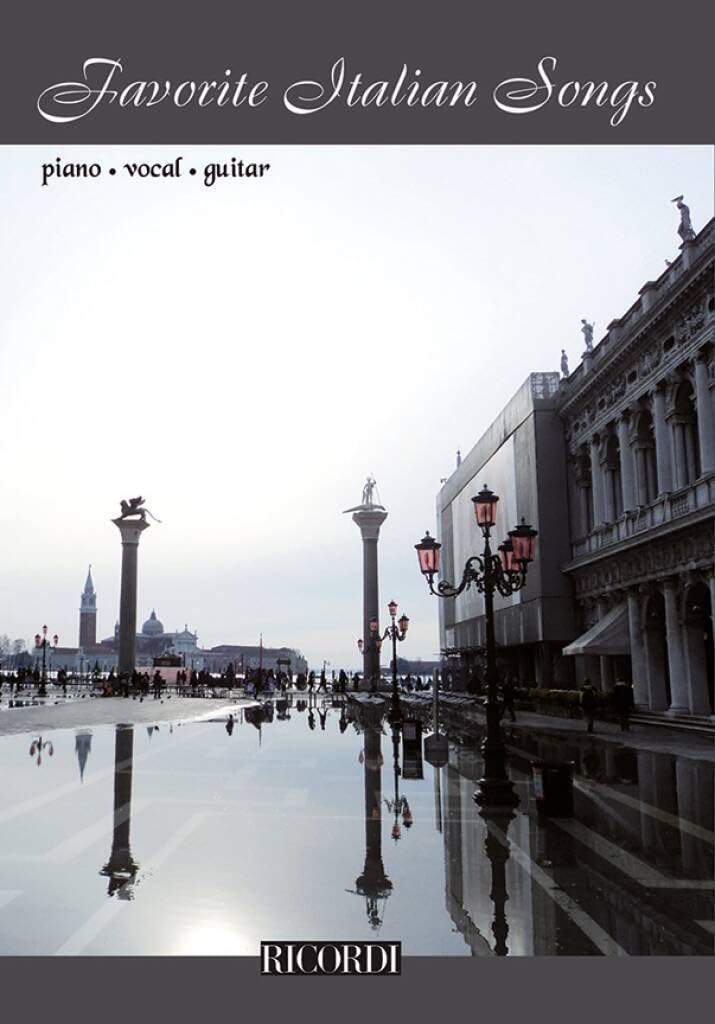 Favorite Italian Songs (PIANO, VOIX, GU) Sheet Music