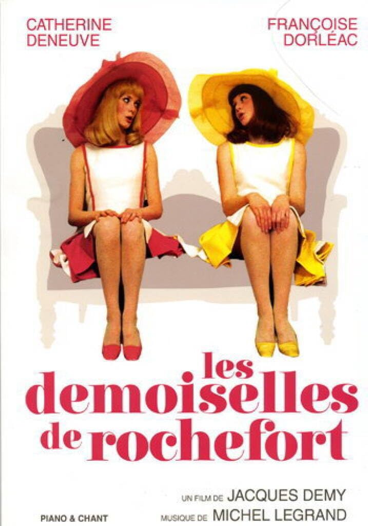 MICHEL LEGRAND : LES DEMOISELLES DE ROCHEFORT - 14 CHANSONS ORIGINALES - PIANO, VOIX & GUITARE Books
