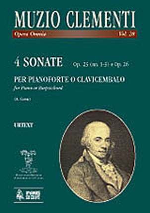 4 Sonaten Op 23/1-3 + Op 26. Klavier, Cembalo Books