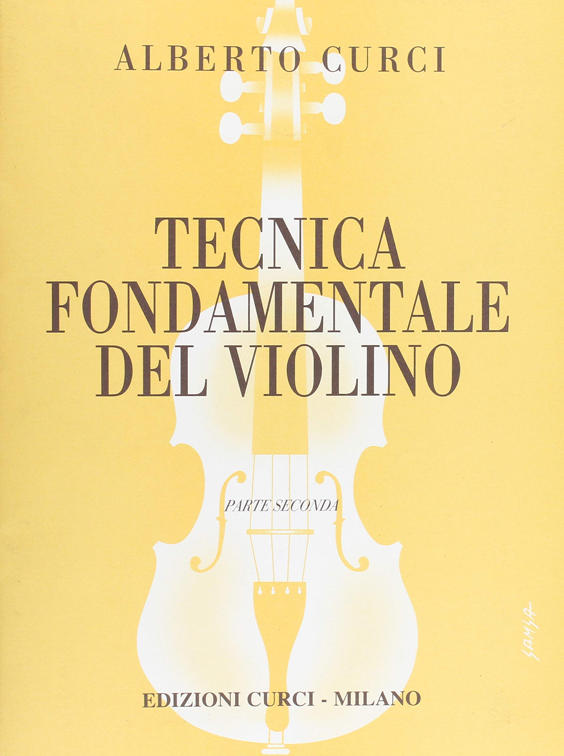 Curci A. – TECNICA fondamentale 2º para Violin cd