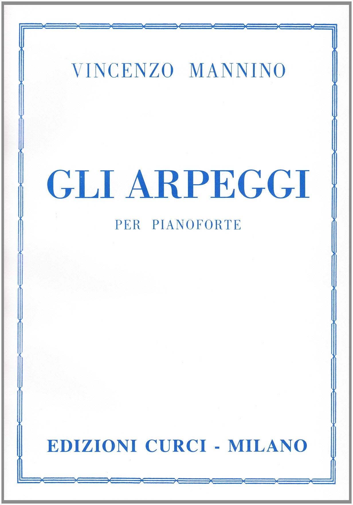 Gli Arpeggi Per Pianoforte Books