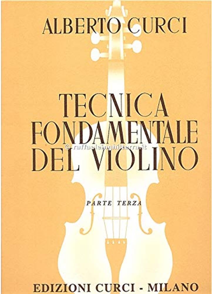 Tecnica Fondamentale Del Violino Parte Terza - Violin - Buch Sheet Music