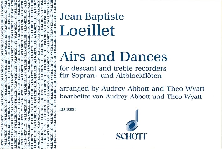 Airs and Dances: Sopran- und Alt-Blockflöte. Sheet Music
