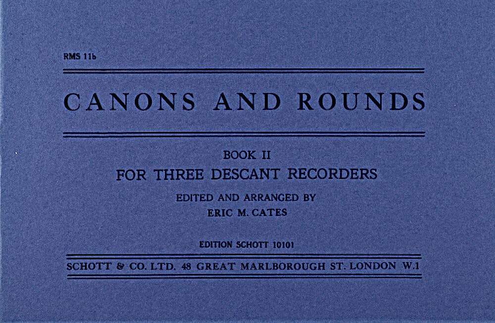 Canons and Rounds: Vol. 2. 3 Sopran-Blockflöten. Spielpartitur. Arts & Music
