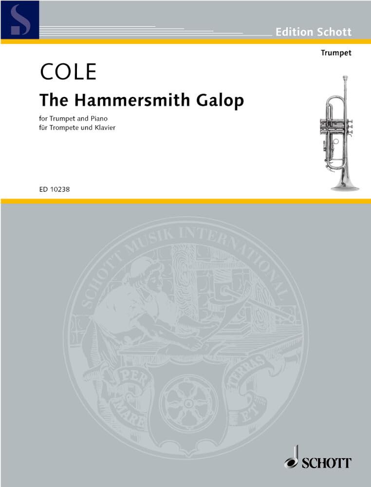 The Hammersmith Galop: Trompete und Klavier. (Edition Schott) Arts & Music