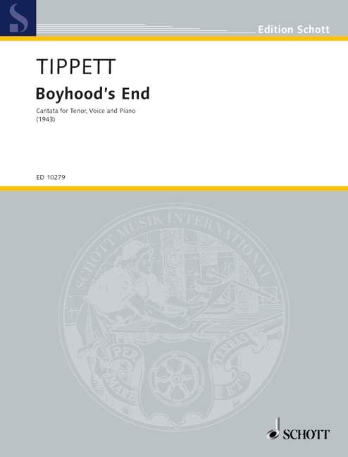 Boyhood's End: Cantata. tenor and piano. ténor. Sheet Music