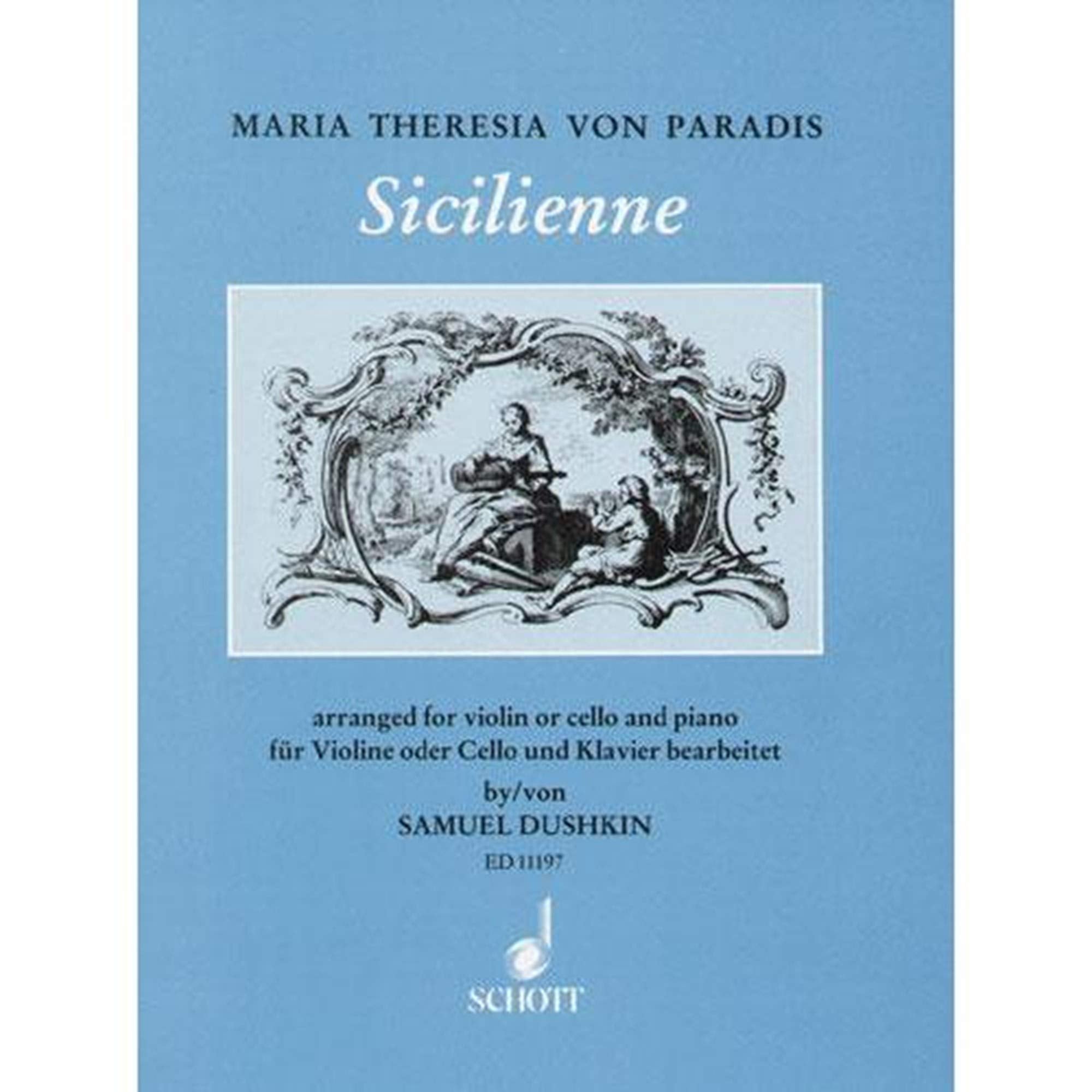 Sicilienne: Violine (Violoncello) und Klavier. (Dushkin Transkriptionen) Sheet Music