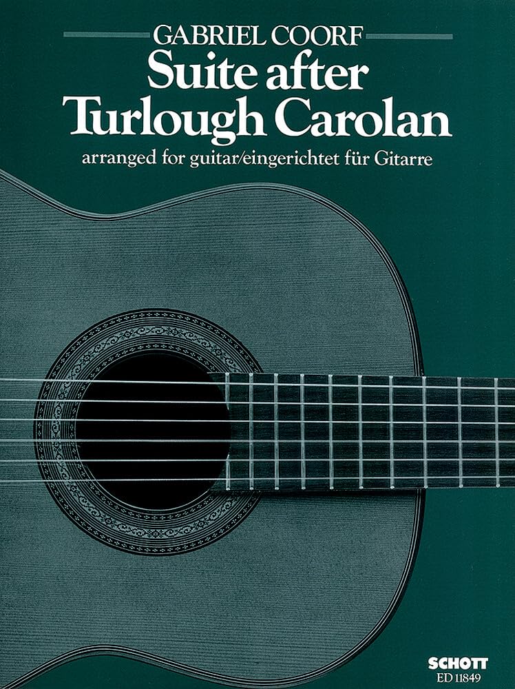 Suite after Turlough O'Carolan: Gitarre. Sheet Music