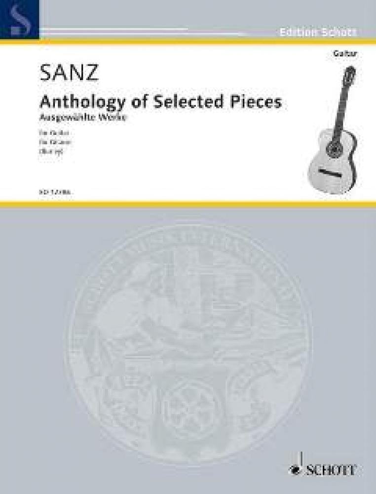 Anthology Of Selected Pieces - Guitare book