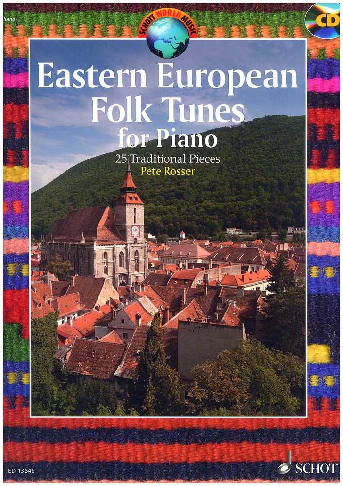 Eastern European Folk Tunes for Piano: 25 Traditional Pieces Sheet Music