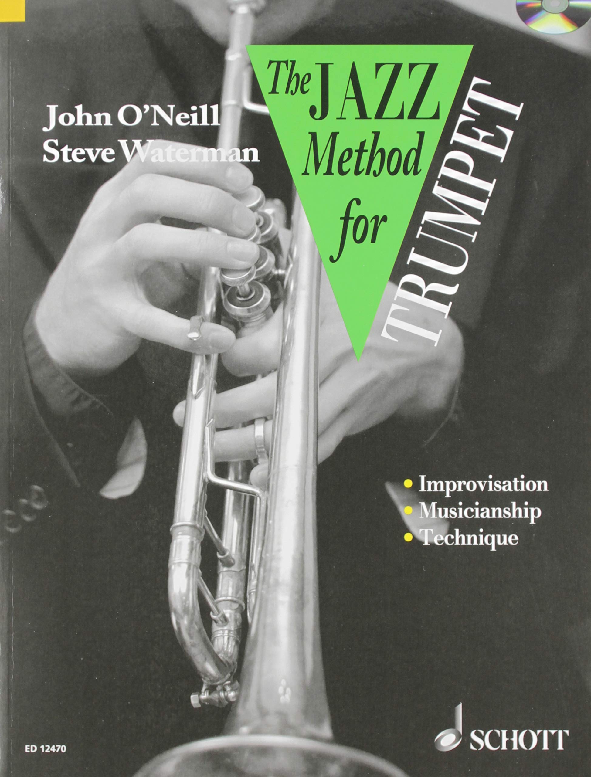 JAZZ METHOD FOR TRUMPET TROMPETTE +CD Arts & Music