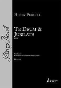 Te Deum und Jubilate: zum St. Cecilia's Day 1694. Z 232. Soli, Chor und Orchester. Klavierauszug. Sheet Music