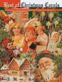 BEST OF CHRISTMAS CAROLS PIANO, VOIX, GUITARE Sheet Music