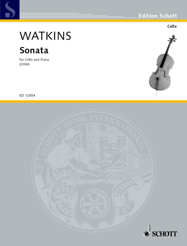 Sonata: für Violoncello und Klavier. Violoncello und Klavier. (Edition Schott) Arts & Music