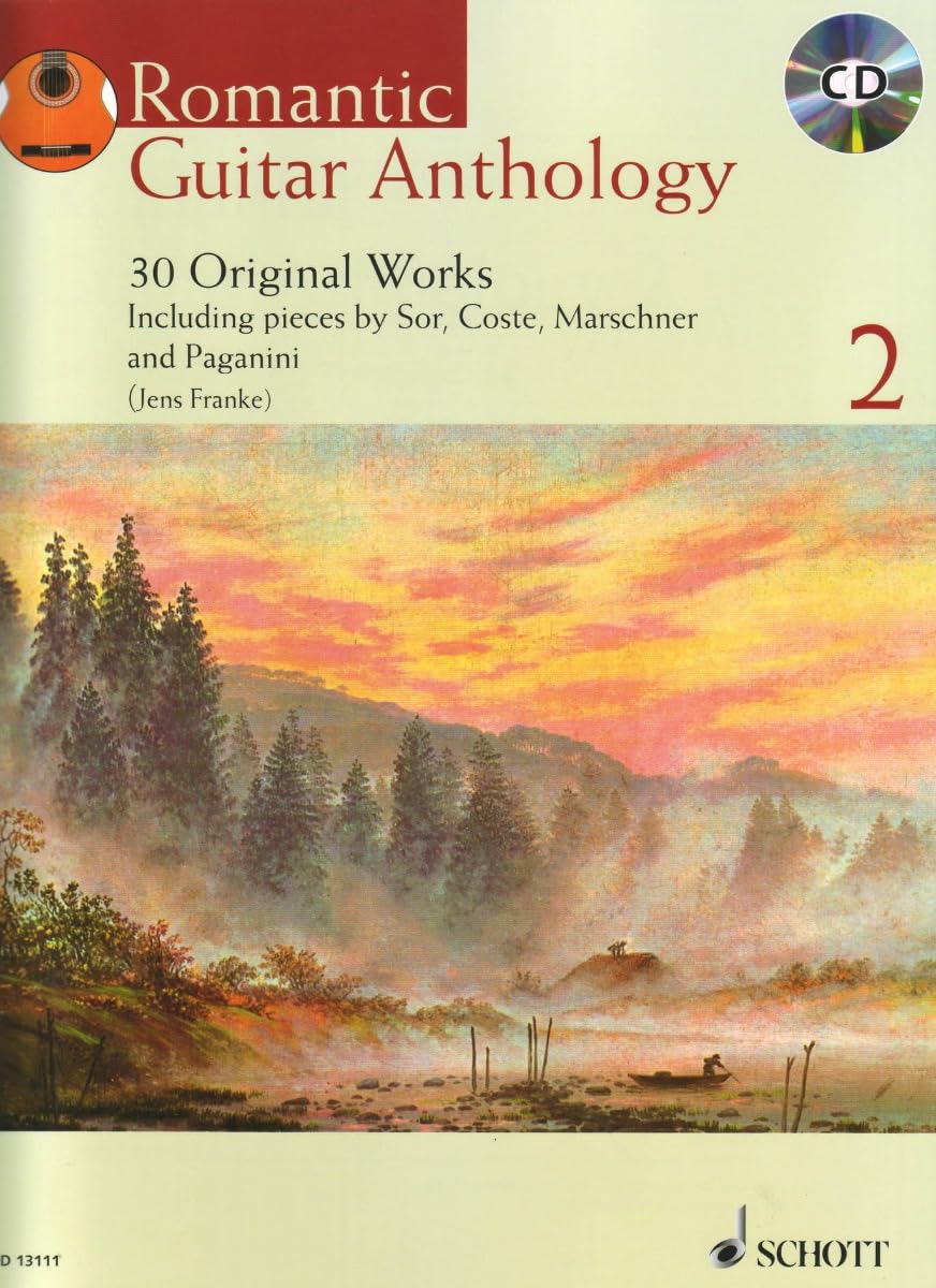 Romantic Guitar Anthology Volume 2 +CD (30 pièces originales et transcriptions) --- Guitare Sheet Music