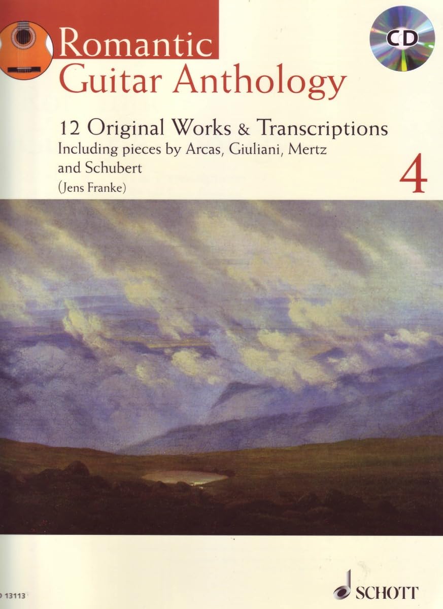 Romantic Guitar Anthology Volume 4 +CD (12 pièces originales et transcriptions) --- Guitare Sheet Music