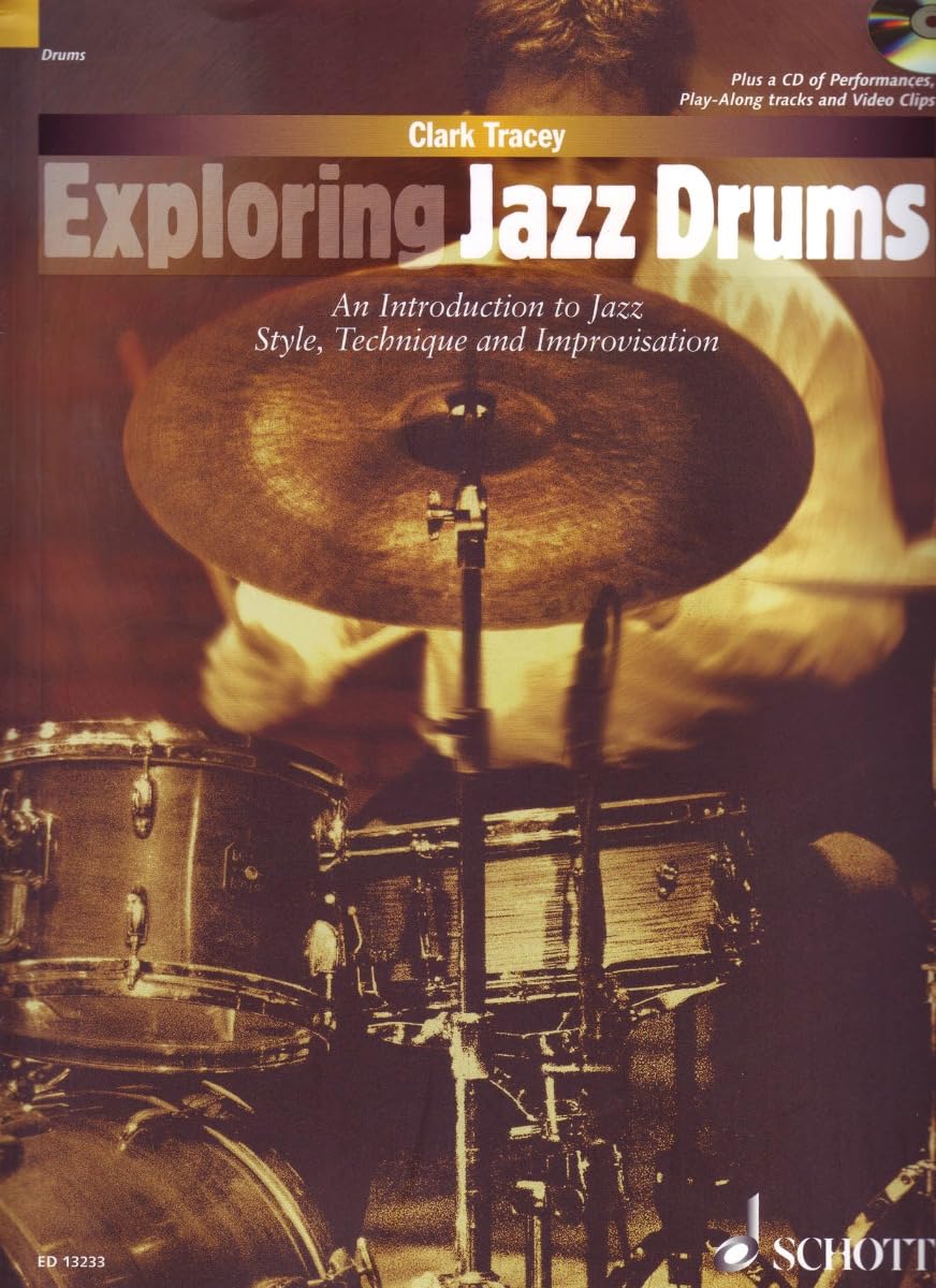Exploring Jazz Drums +CD --- Batterie (percussions) book