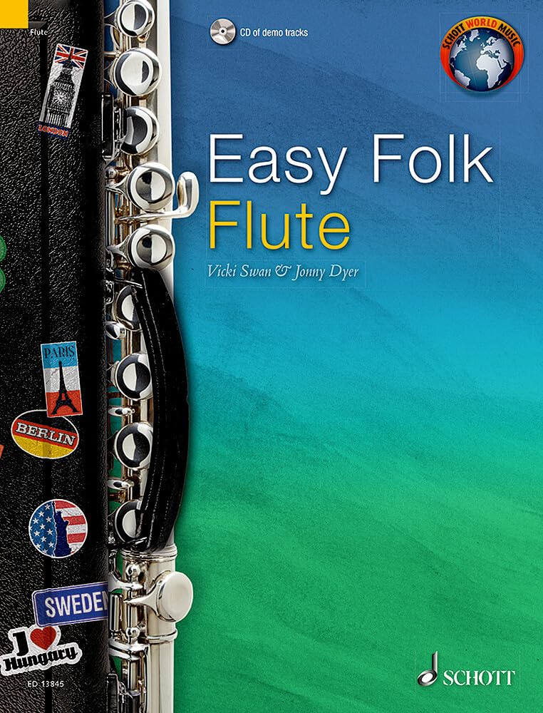 Easy Folk Flute: Flöte. (Schott World Music) Arts & Music