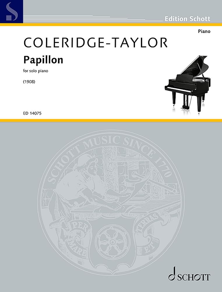 Papillon: for solo piano. Klavier. (Edition Schott) Sheet Music