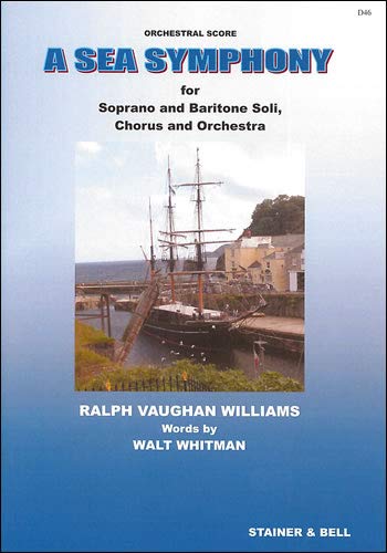 Vaughan Williams, Ralph: Symphony no.1 (A Sea Symphony) for soloists, mixed chorus and orchestra study score Books