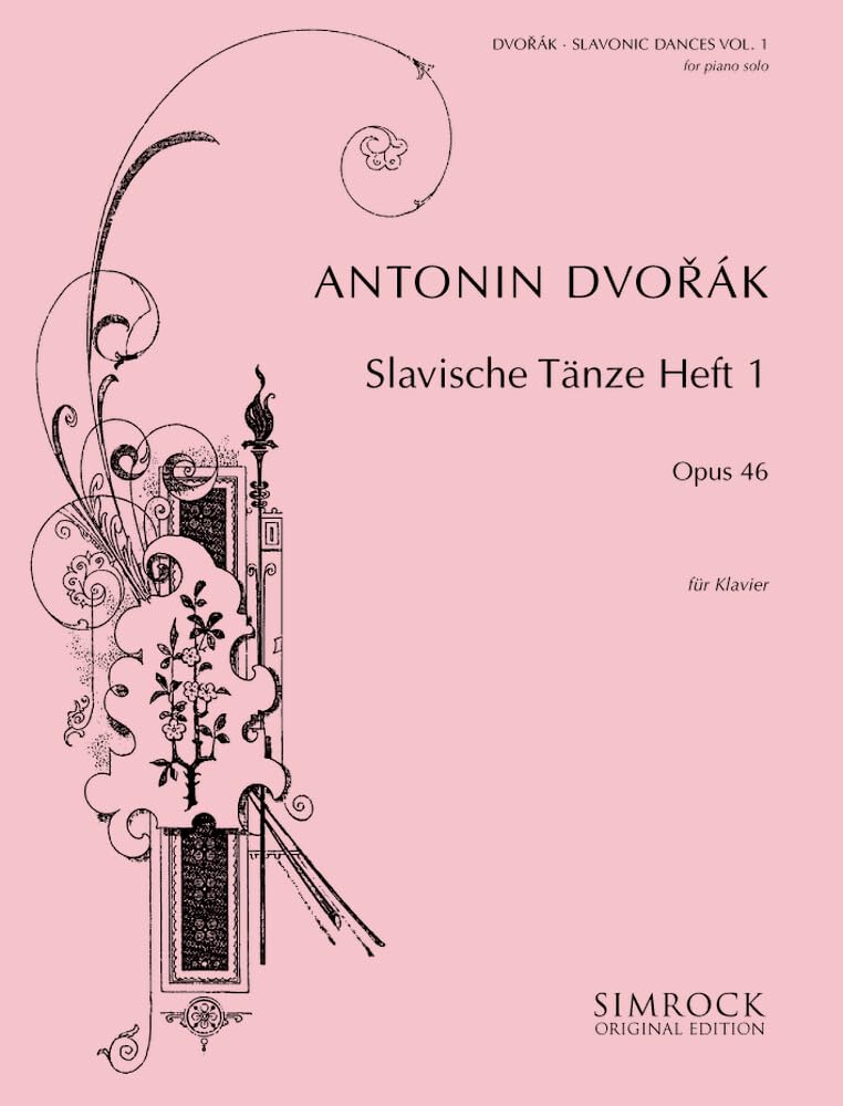 Slawische Tänze: Band 1. op. 46. Klavier. (Simrock Original Edition, Band 1) Sheet Music