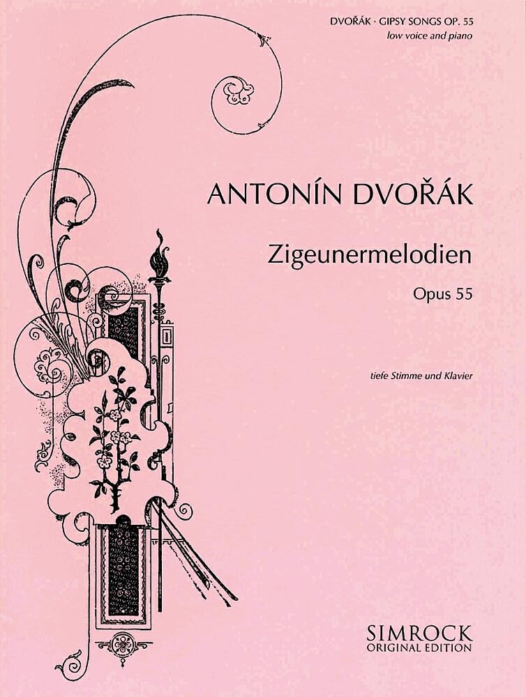 Zigeunermelodien: op. 55. tiefe Singstimme und Klavier. tief. Sheet Music