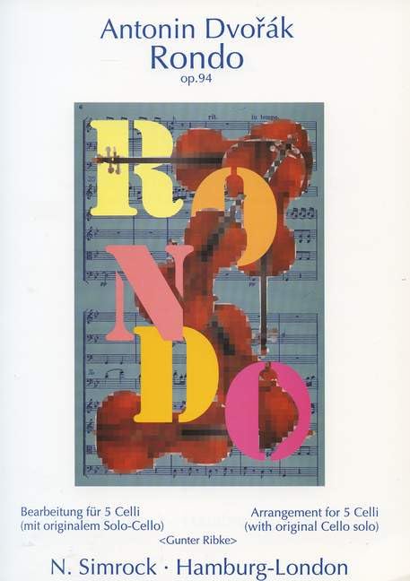 Rondo: op. 94. 5 Violoncelli. Partitur und Stimmen. Sheet Music