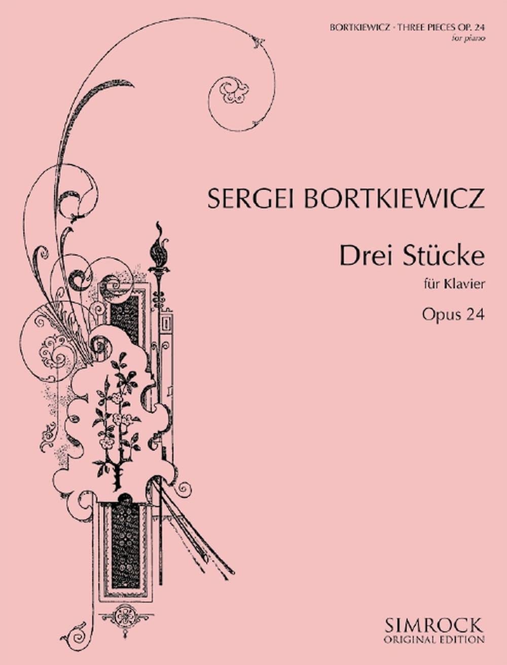 Drei Stücke: op. 24. Klavier. Sheet Music