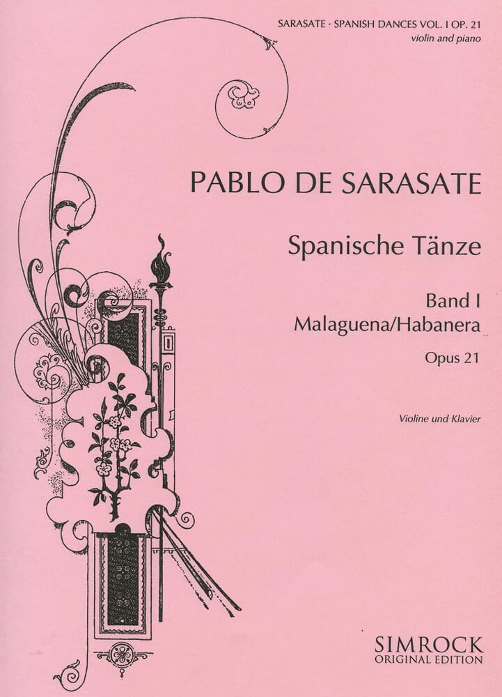 Spanische Tänze: Band 1. op. 21. Violine und Klavier. (Simrock Original Edition, Band 1) Arts & Music