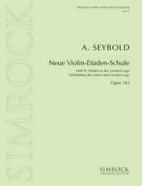 Nouvelle Ecole d'Etudes pour le Violon: Un Choix parmi les plus précieuses Études pour le Violon par Ordre progressif.. Vol. 4. op. 182. violin. Sheet Music