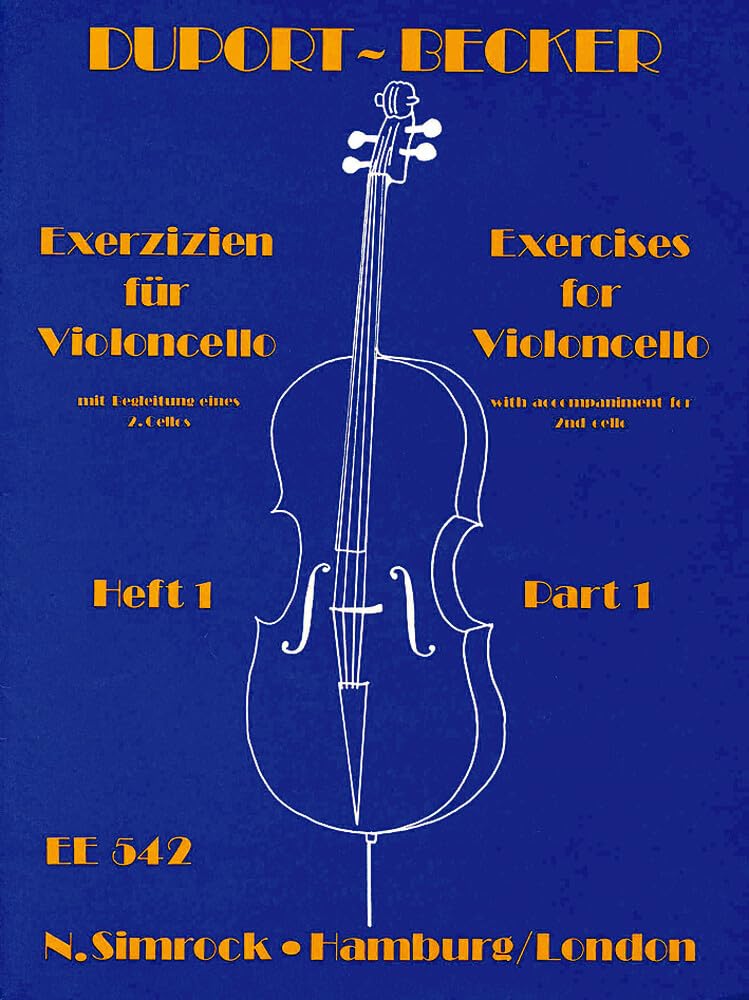 Die 21 berühmten Exerzizien: Band 1. Violoncello (2 Violoncelli). Sheet Music