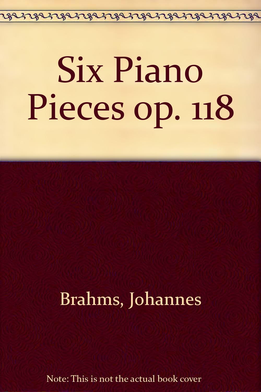 Sechs Klavierstücke: op. 118. Klavier. Sheet Music