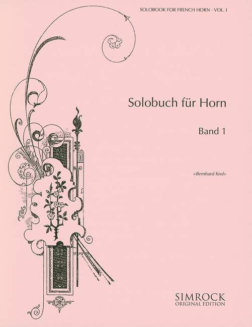 Solobuch für Horn: Band 1. Horn.: Vol. 1. Horn. (Simrock Original Edition) Sheet Music