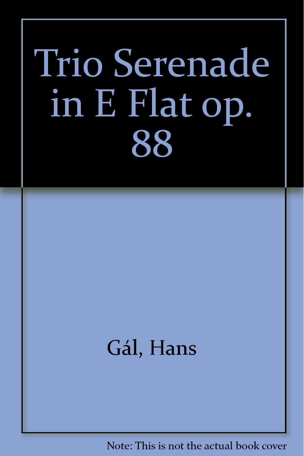 Trio-Serenade: op. 88. Alt-Blockflöte (Flöte), Violine und Violoncello. Studienpartitur. Sheet Music