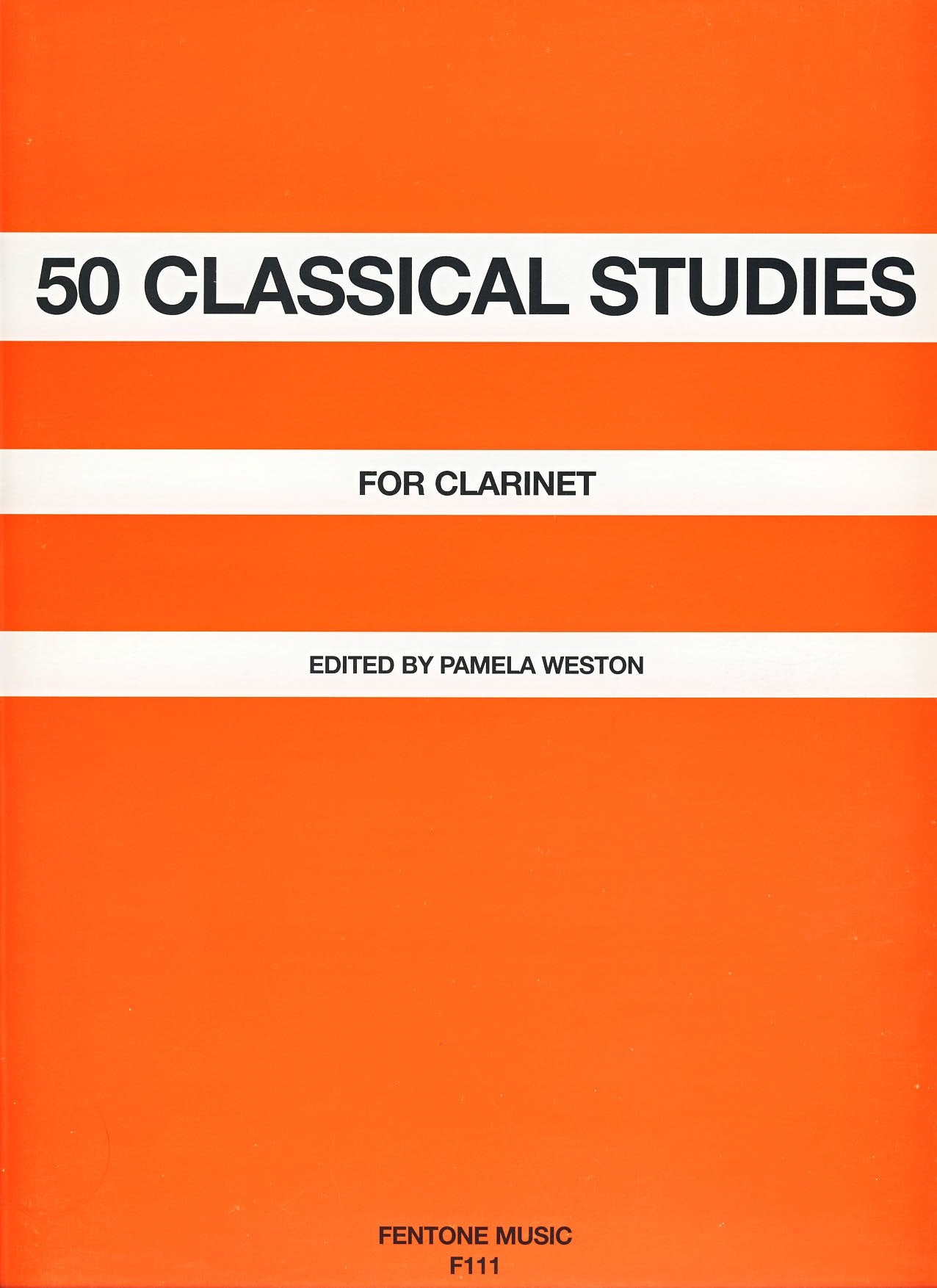 50 Classical Studies (Clarinet). Für Klarinette Sheet Music