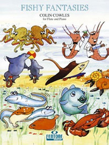 Fishy Fantasies: for flute and piano Sheet Music
