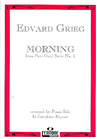 Morning FROM PEER GYNT SUITE NO. 1?: For Piano cd