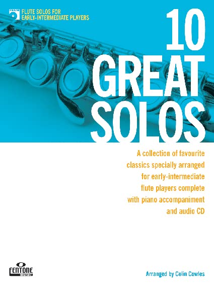 10 Great Solos - Flute. Enthält CD Sheet Music