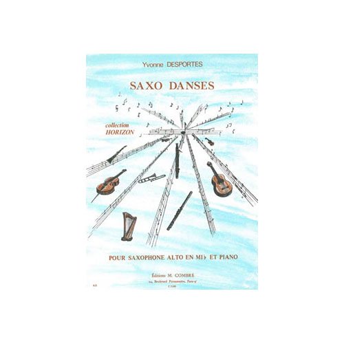 Saxo danses --- saxophone et piano book